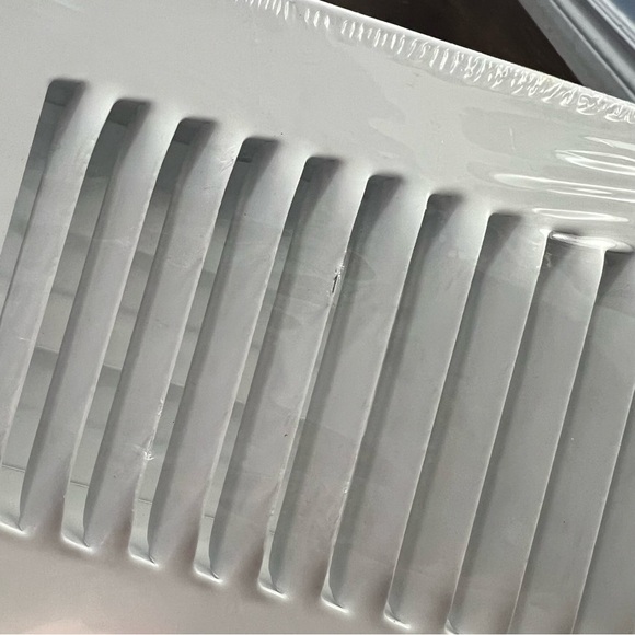 14”x4” White Ceiling/Wall Register TruAire 2 Way Air Deflection 14/04 H102M - Picture 3 of 4